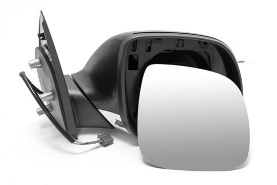 ABAKUS 4058M02 Wing mirror Right, Electric, Heatable, Grained, black-image-9703316