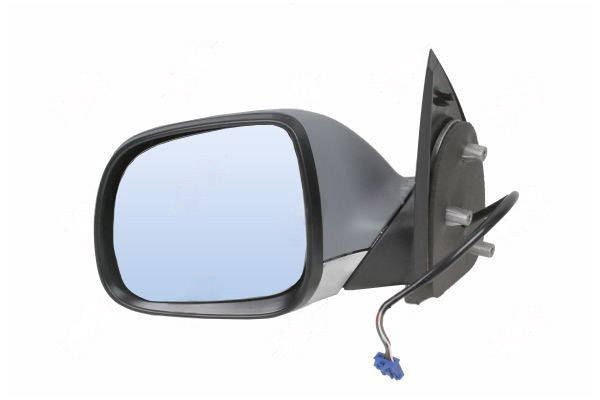 ABAKUS 4058M03 Wing mirror Left, Electric, Heatable, primed, chrome-image-9703317