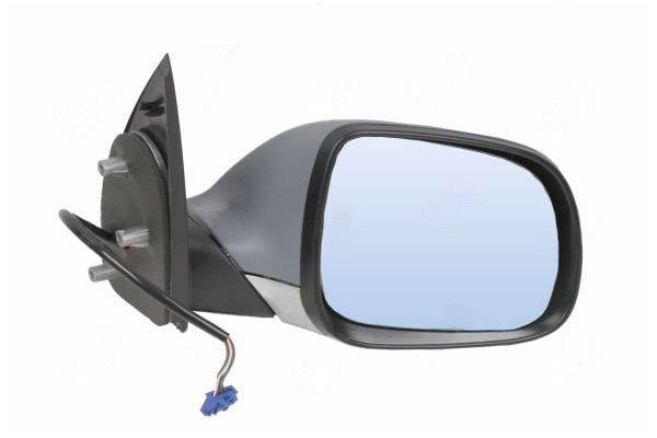 ABAKUS 4058M04 Wing mirror Right, Electric, Heatable, primed, chrome-image-9703318