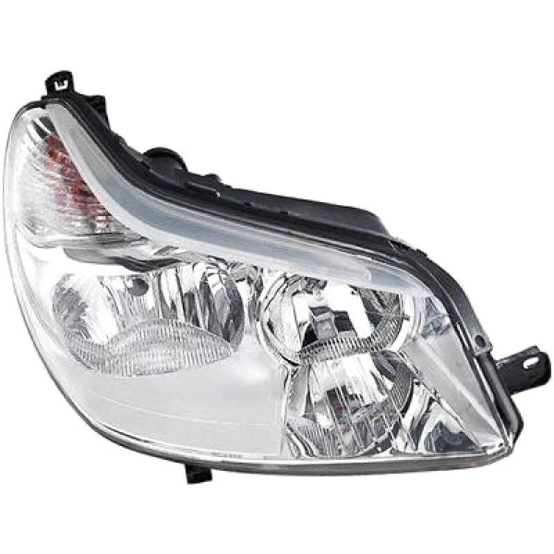 DIEDERICHS 4061182 Headlights H7, without bulb, Right, Halogen