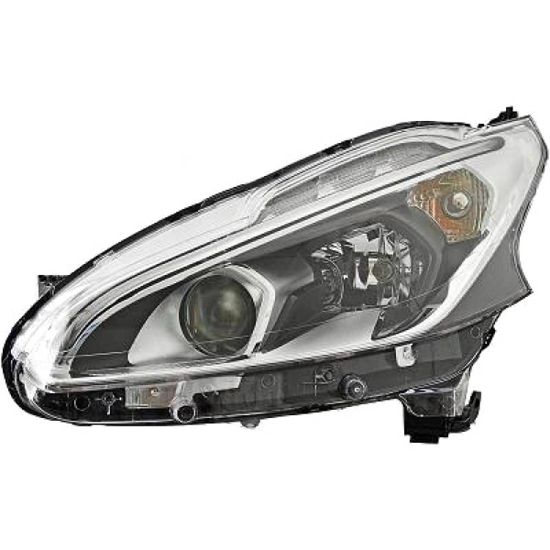DIEDERICHS 4227181 Headlights Priority Parts Left, H7/H7, without motor for headlamp levelling, Halogen, with bulb-image-9727267