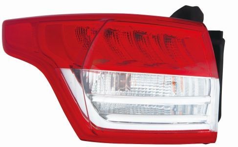 ABAKUS 431-19B9L-AE Rear light Left, Outer section, PY21W, with bulbs-image-9740055