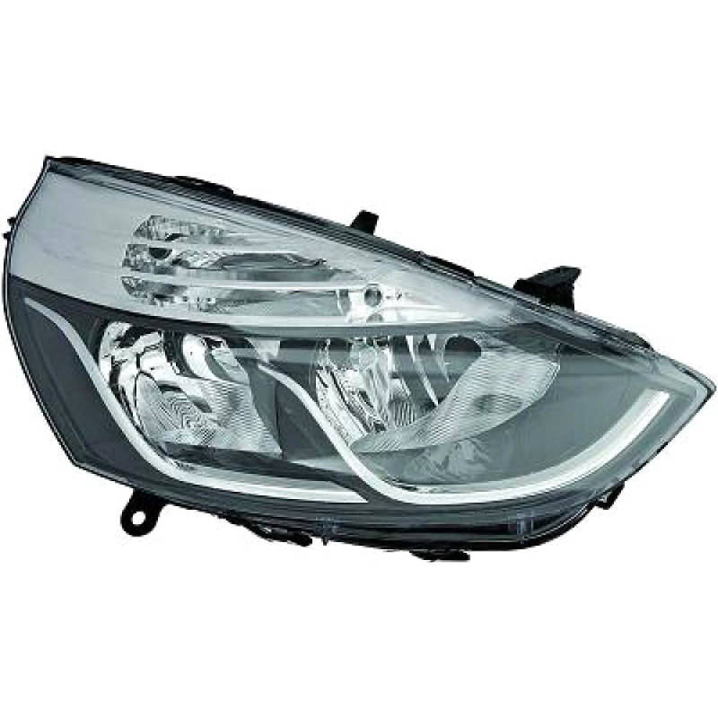 DIEDERICHS 4416082 Headlights Priority Parts K (5W), Right, without bulbs