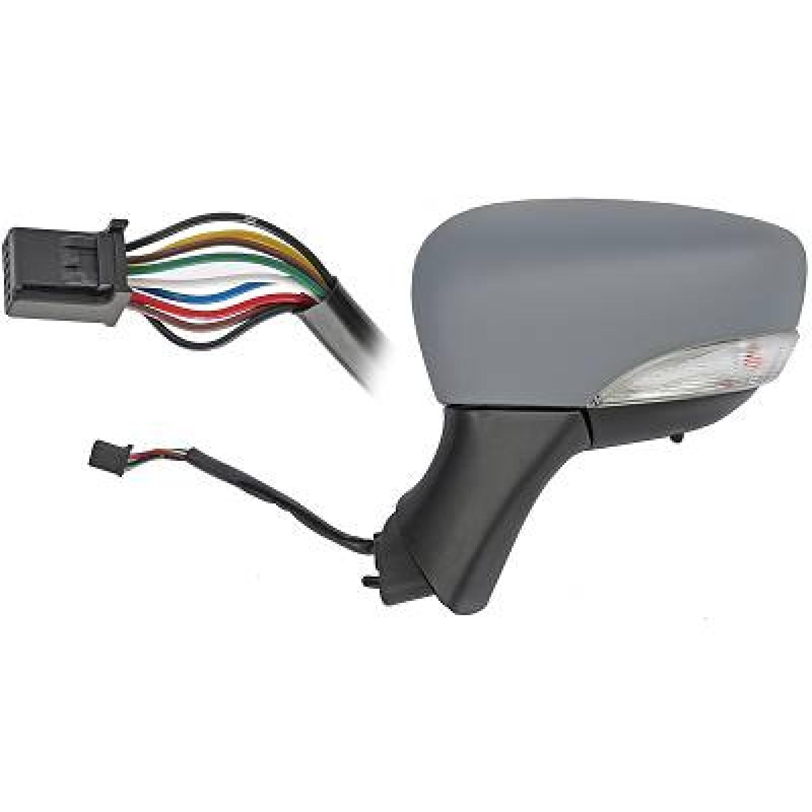 DIEDERICHS 4416225 Wing mirror Left, Complete Mirror, primed