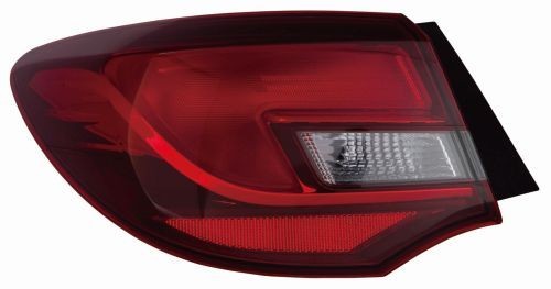 ABAKUS 442-1982L-UE Rear light Left, without bulb, Outer section, W21W-image-9755681