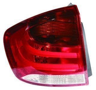 ABAKUS 444-1955L-UE Rear light Left, without bulb, Outer section, P21W-image-9757618