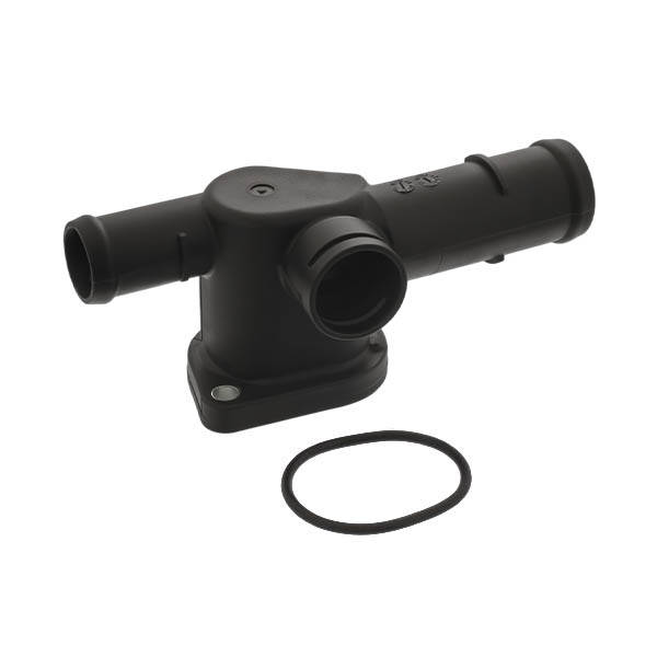 FEBI BILSTEIN 48365 Coolant Flange Plastic, with gasket/seal-image-9797262