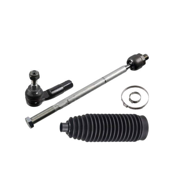 FEBI BILSTEIN 49044 Spurstange OE Turbo NEU, Vorderachse links, 448mm, mit Muttern, mit Faltenbalg