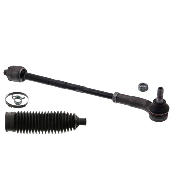 FEBI BILSTEIN 49082 Spurstange OE Turbo NEU, Vorderachse rechts, 314mm, mit Muttern, mit Faltenbalg