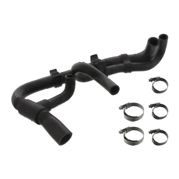 FEBI BILSTEIN 49134 Radiator Hose OE Turbo NEW, EPDM (ethylene propylene diene Monomer (M-class) rubber), with clamps-image-9804314