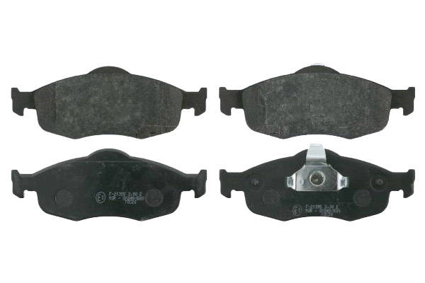 SWAG 50 91 6202 Bremsbelagsatz Vorderachse, mit Kolbenclip