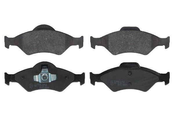 SWAG 50 91 6400 Bremsbelagsatz Vorderachse, mit Kolbenclip