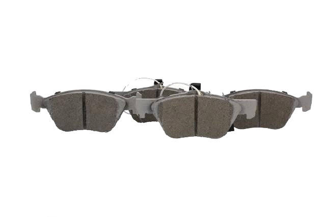 Side view of ASHIKA 50-00-0003 Brake pad set Front Axle