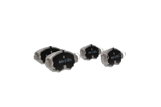 Side view of ASHIKA 50-00-0010 Brake pad set Front Axle