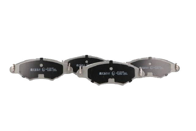 Side view of ASHIKA 50-00-0010 Brake pad set Front Axle