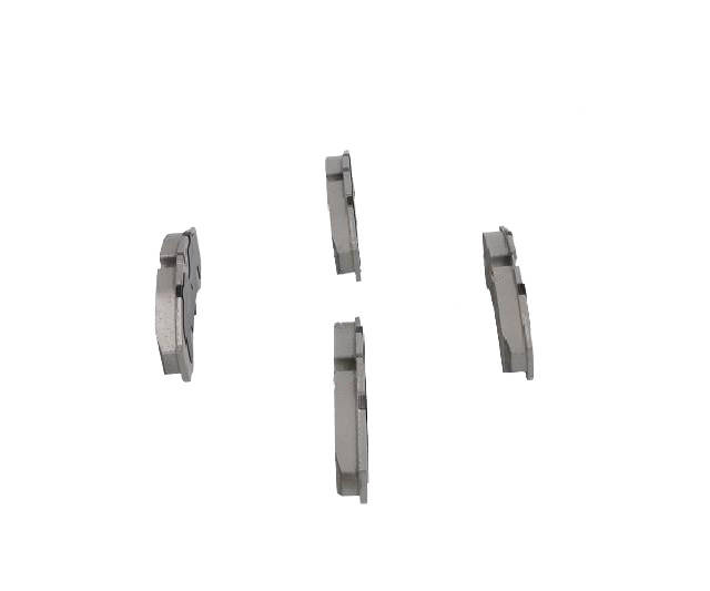 Side view of ASHIKA 50-00-0011 Brake pad set Front Axle