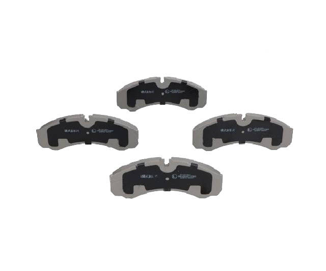 Side view of ASHIKA 50-00-0011 Brake pad set Front Axle