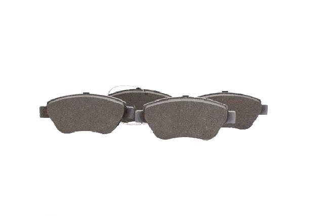 Side view of ASHIKA 50-00-0015 Brake pad set Front Axle