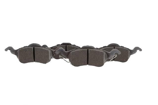 Side view of ASHIKA 50-00-0021 Brake pad set Front Axle