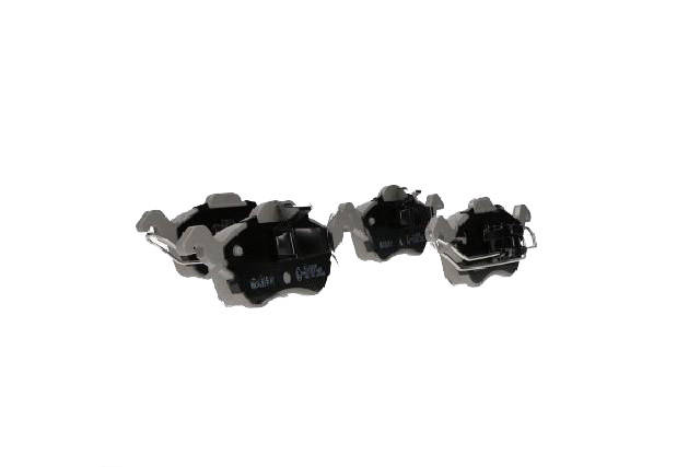 Side view of ASHIKA 50-00-0021 Brake pad set Front Axle