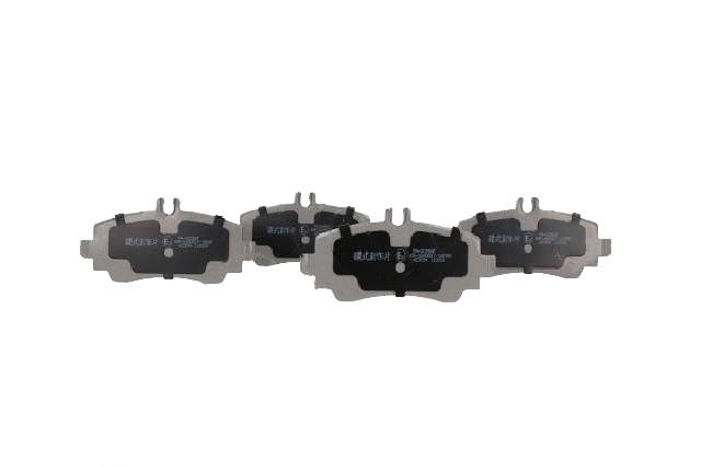Side view of ASHIKA 50-00-0026 Brake pad set Front Axle