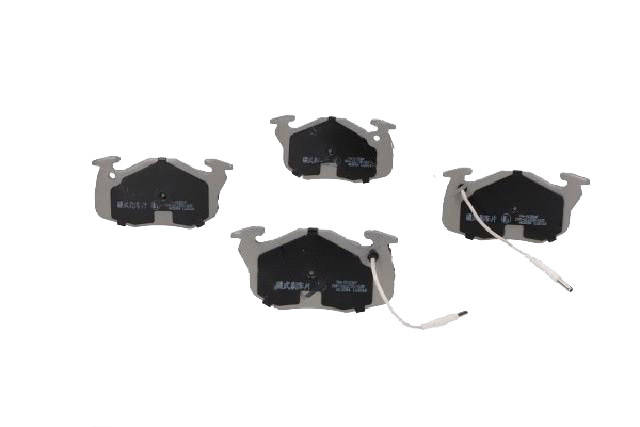 Side view of ASHIKA 50-00-0035 Brake pad set Front Axle