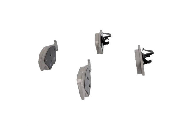 Side view of ASHIKA 50-00-0036 Brake pad set Front Axle