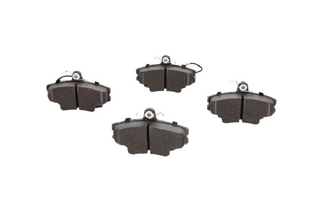 Side view of ASHIKA 50-00-0037 Brake pad set Front Axle