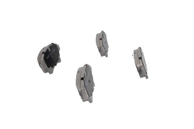 Side view of ASHIKA 50-00-0041 Brake pad set Front Axle