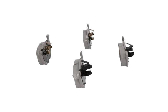 Side view of ASHIKA 50-00-0044 Brake pad set Front Axle