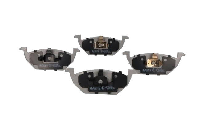 Side view of ASHIKA 50-00-0044 Brake pad set Front Axle