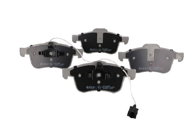 Side view of ASHIKA 50-00-0045 Brake pad set Front Axle