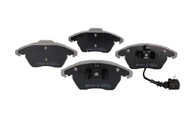 Side view of ASHIKA 50-00-0047 Brake pad set Front Axle