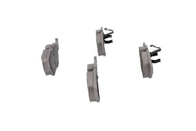 Side view of ASHIKA 50-00-0048 Brake pad set Front Axle