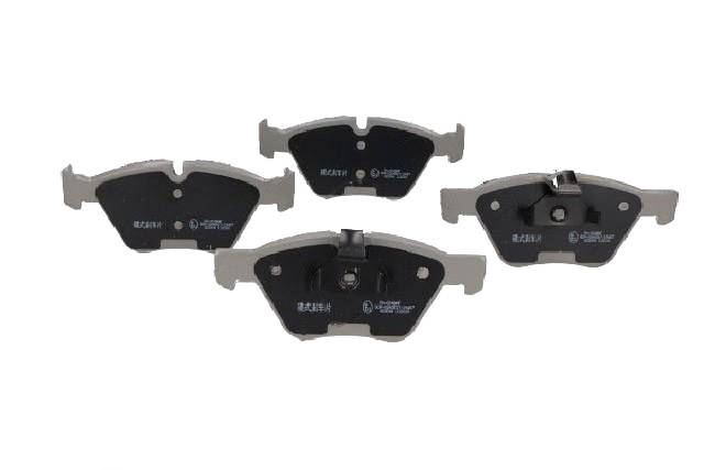 Side view of ASHIKA 50-00-0048 Brake pad set Front Axle