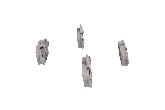 Side view of ASHIKA 50-00-0049 Brake pad set Front Axle