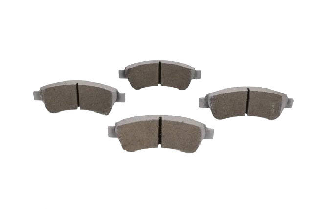 Side view of ASHIKA 50-00-0051 Brake pad set Front Axle