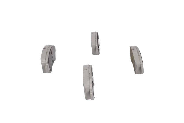 Side view of ASHIKA 50-00-0051 Brake pad set Front Axle