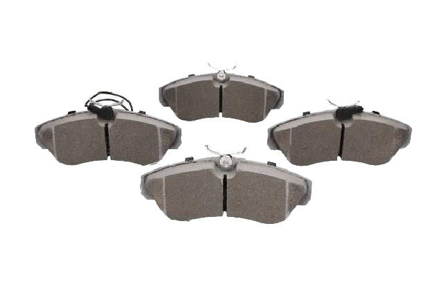 Side view of ASHIKA 50-00-0057 Brake pad set Front Axle