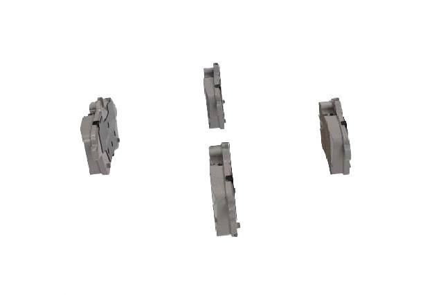 Side view of ASHIKA 50-00-0069 Brake pad set Front Axle