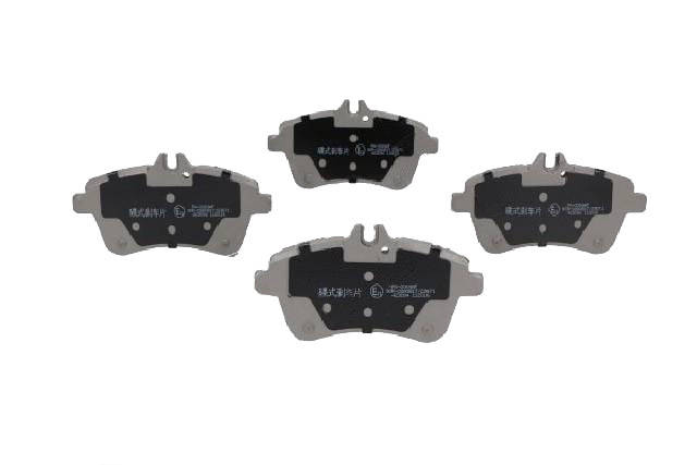 Side view of ASHIKA 50-00-0069 Brake pad set Front Axle