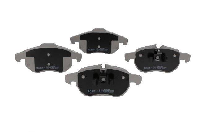Side view of ASHIKA 50-00-0074 Brake pad set Front Axle