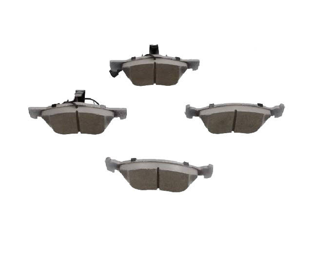 Side view of ASHIKA 50-00-0079 Brake pad set Front Axle
