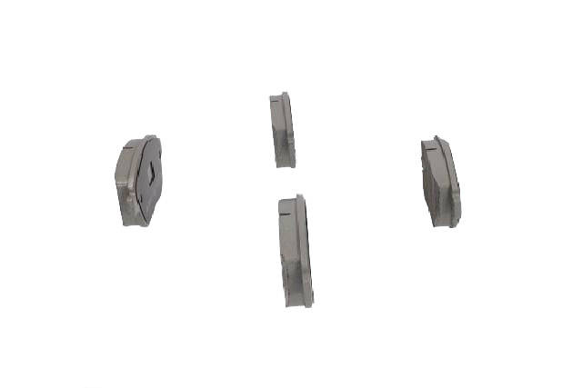 Side view of ASHIKA 50-00-0080 Brake pad set Front Axle