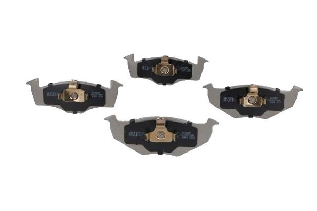 Side view of ASHIKA 50-00-0085 Brake pad set Front Axle