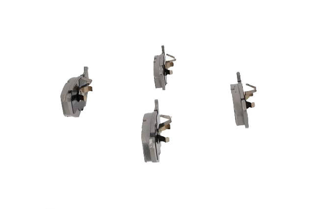 Side view of ASHIKA 50-00-0086 Brake pad set Front Axle