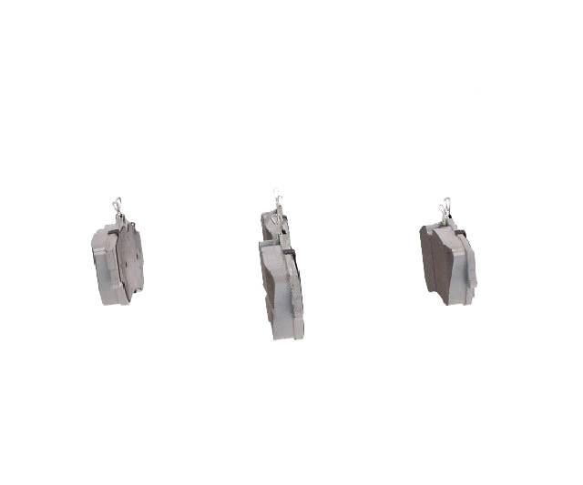 Side view of ASHIKA 50-00-0088 Brake pad set Front Axle