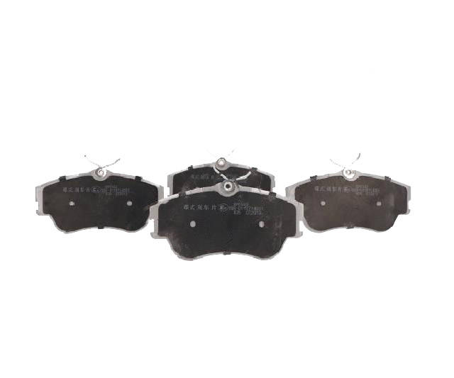 Side view of ASHIKA 50-00-0088 Brake pad set Front Axle