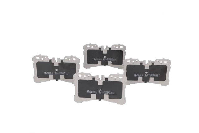 Side view of ASHIKA 50-02-2020 Brake pad set Front Axle