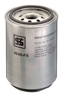 KOLBENSCHMIDT 50014640 Kraftstofffilter mit Anschluss für Wassersensor
